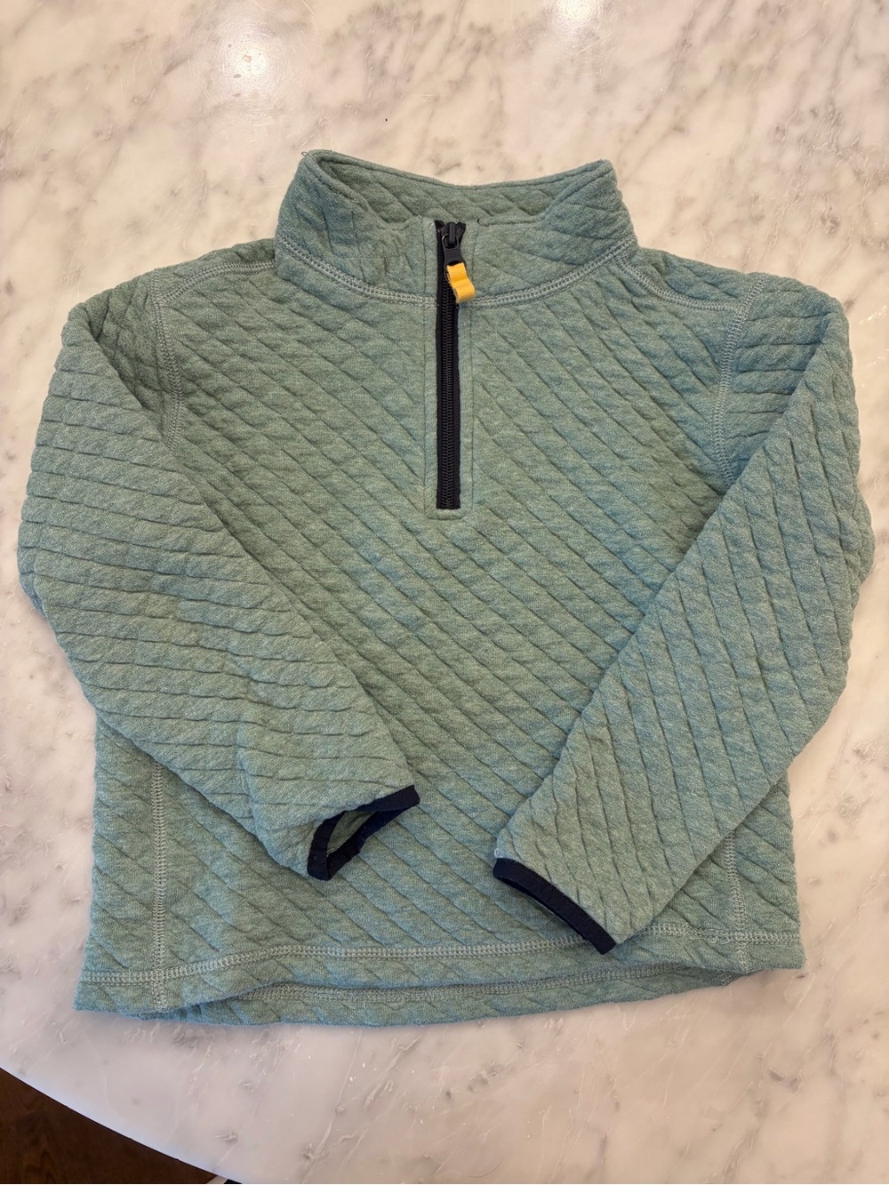 Crewcuts Boys quilted quarter-zip sweatshirt - size Small